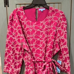 Pink embroidered Draper James Spring Collection 2024